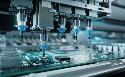 Automated component placement for flex PCB SMT assembly