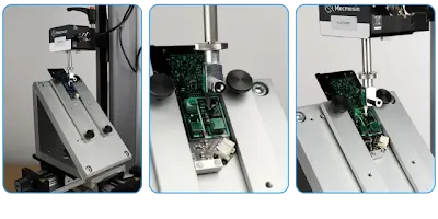 Testing mechanical strength of MCPCB under load