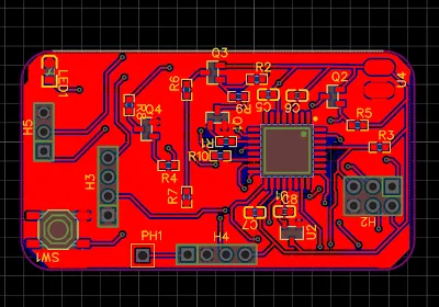 Custom PCB Design for the Sensor