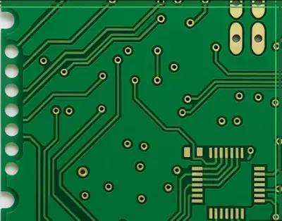 mouse bites used in used in PCB panelization