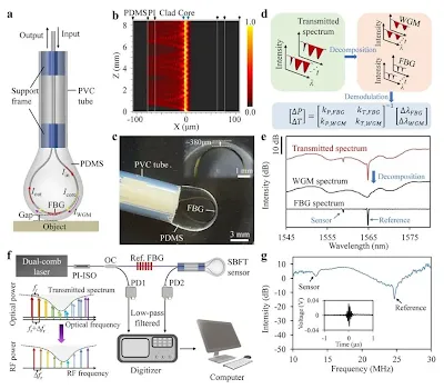 Sensor and spectral demodulation principle