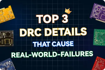 Top 3 DRC Details Causing Real PCB Failures Video