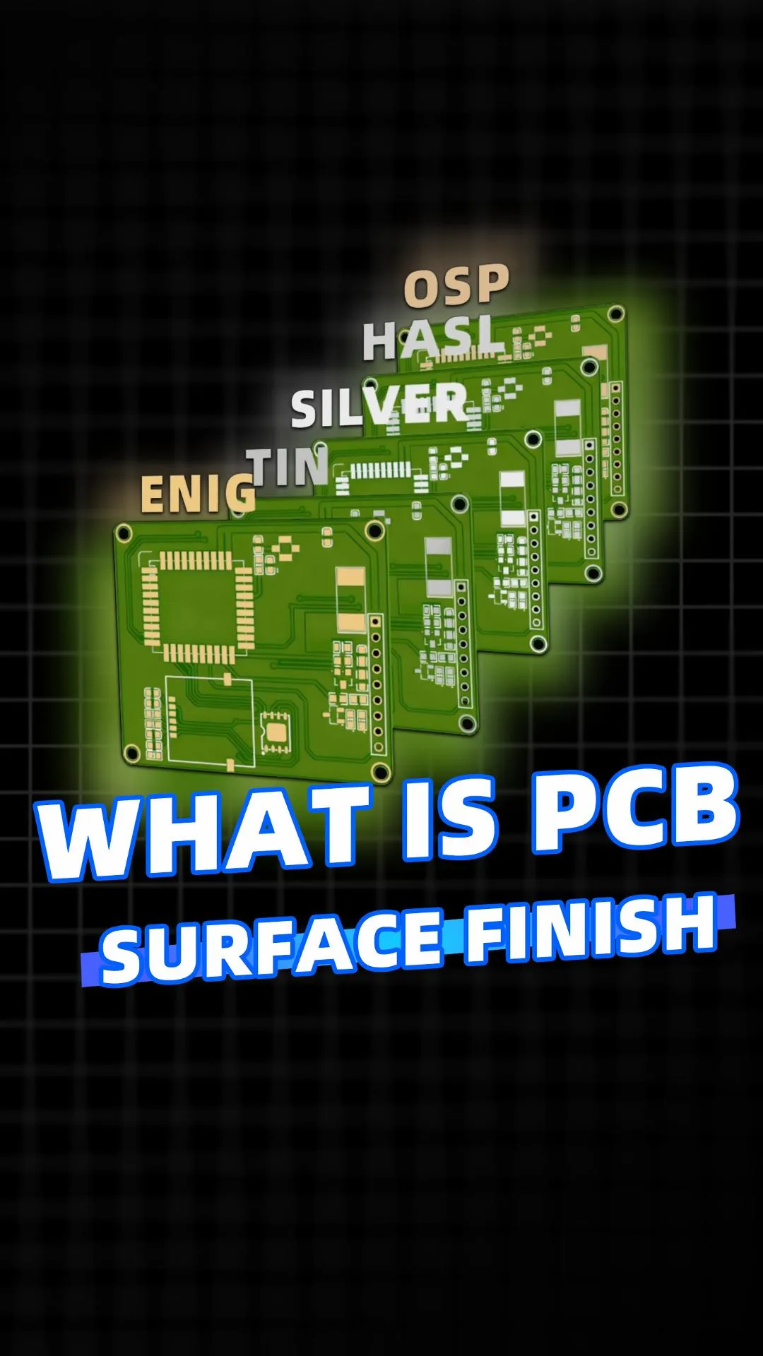 PCB Surface Finish Explained in 60s
