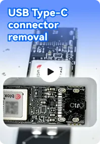 USB Type-C Connector Removal