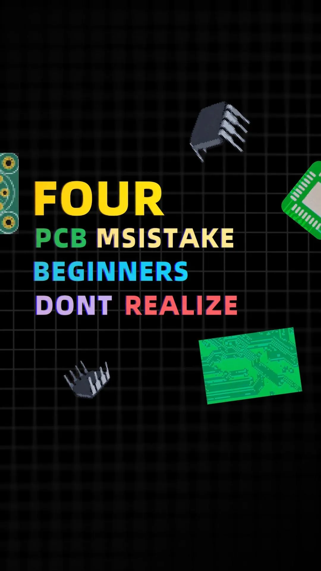 The 4 Common PCB beginners Mistakes mind ruin your PCB