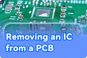 Removing an IC from a PCB