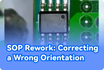 SOP Rework: Correcting Wrong Chip Orientation on PCBs (Video)