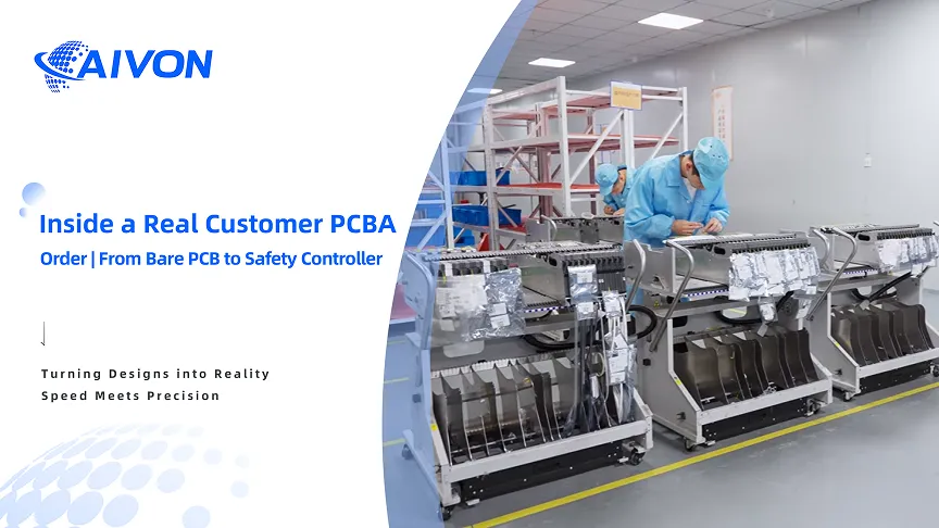 Inside a Real Customer PCBA Order | From Bare PCB to Safety Controller
