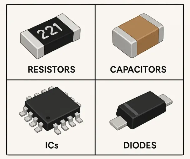 SMD component identification