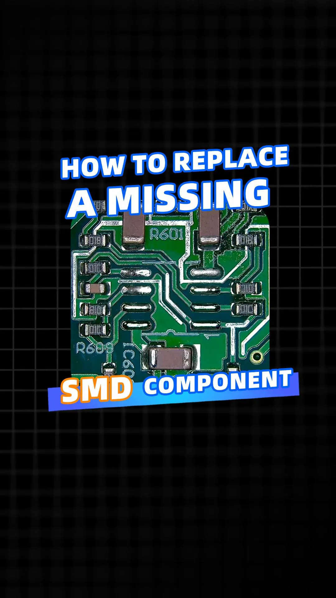 Missing SMD Component Replacement: Step-by-Step Hot-Air PCB Repair