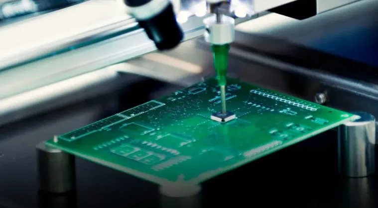 Rogers PCB lamination and precision drilling process highlighting DFM controls for high-frequency reliability