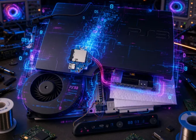 AIVON PCB Enables Reliable BadWDSD PS3 Firmware Time Travel