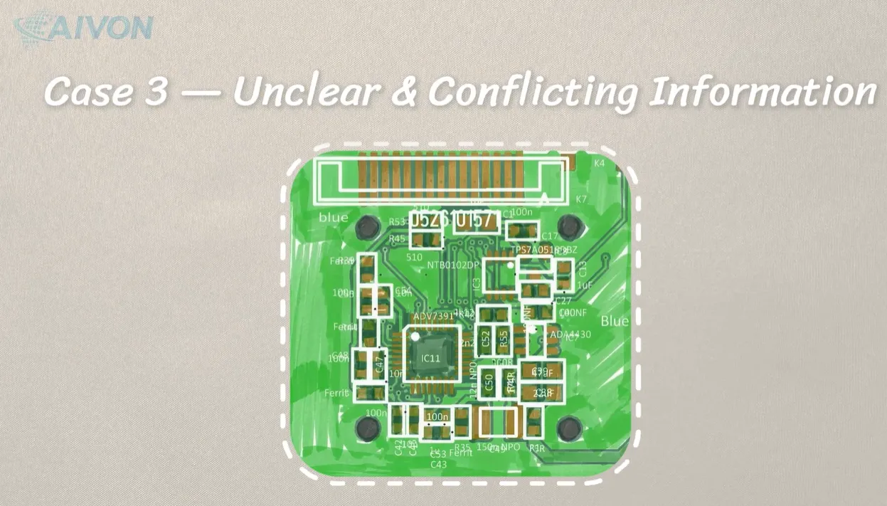 Unclear & Conflicting Design Information