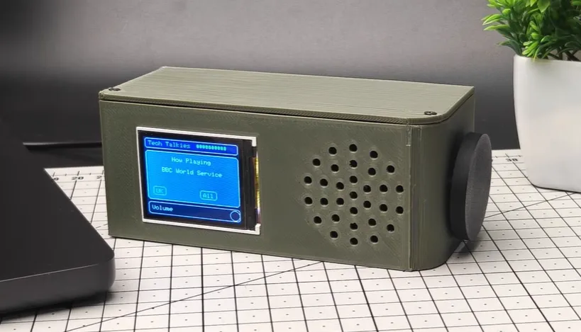Building a Custom PCB for an ESP32 Internet Radio