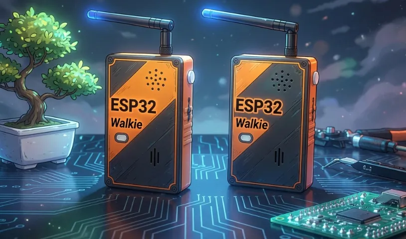 From Prototype to Walkie-Talkie: Building an ESP32 Custom PCB