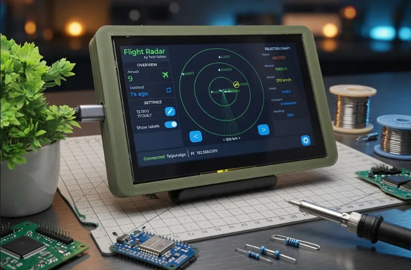 ESP32 Live Flight Radar: PCB Choices for Smooth Real-Time Tracking