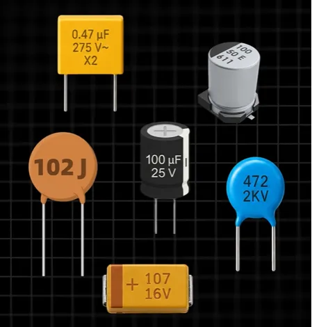 Capacitor types